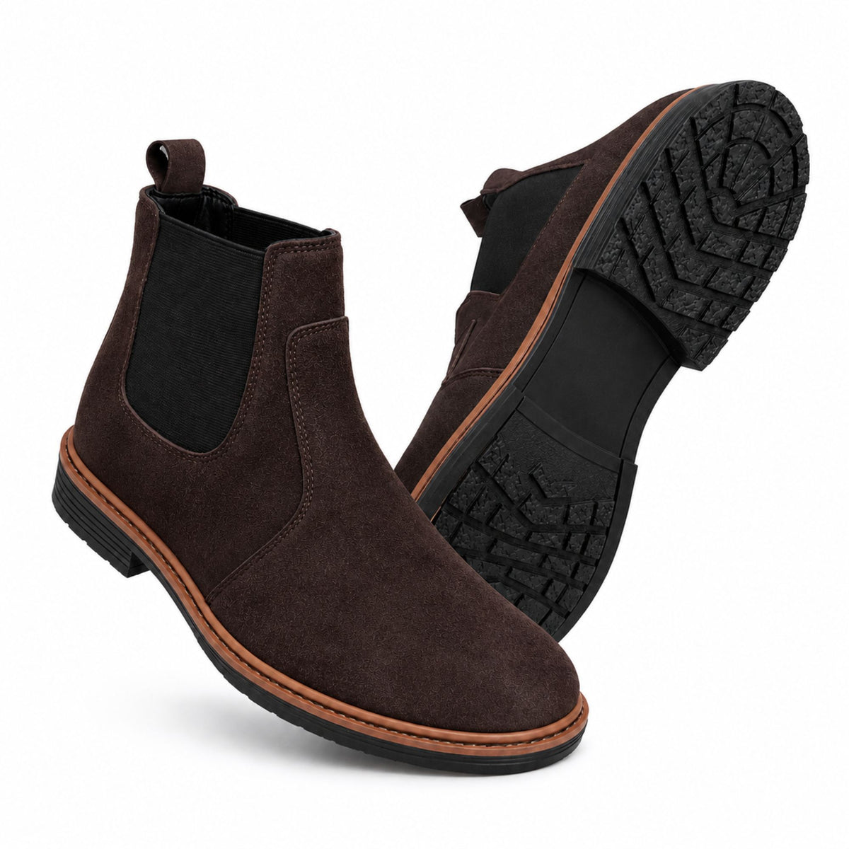 Bota Chelsea Masculina Preta