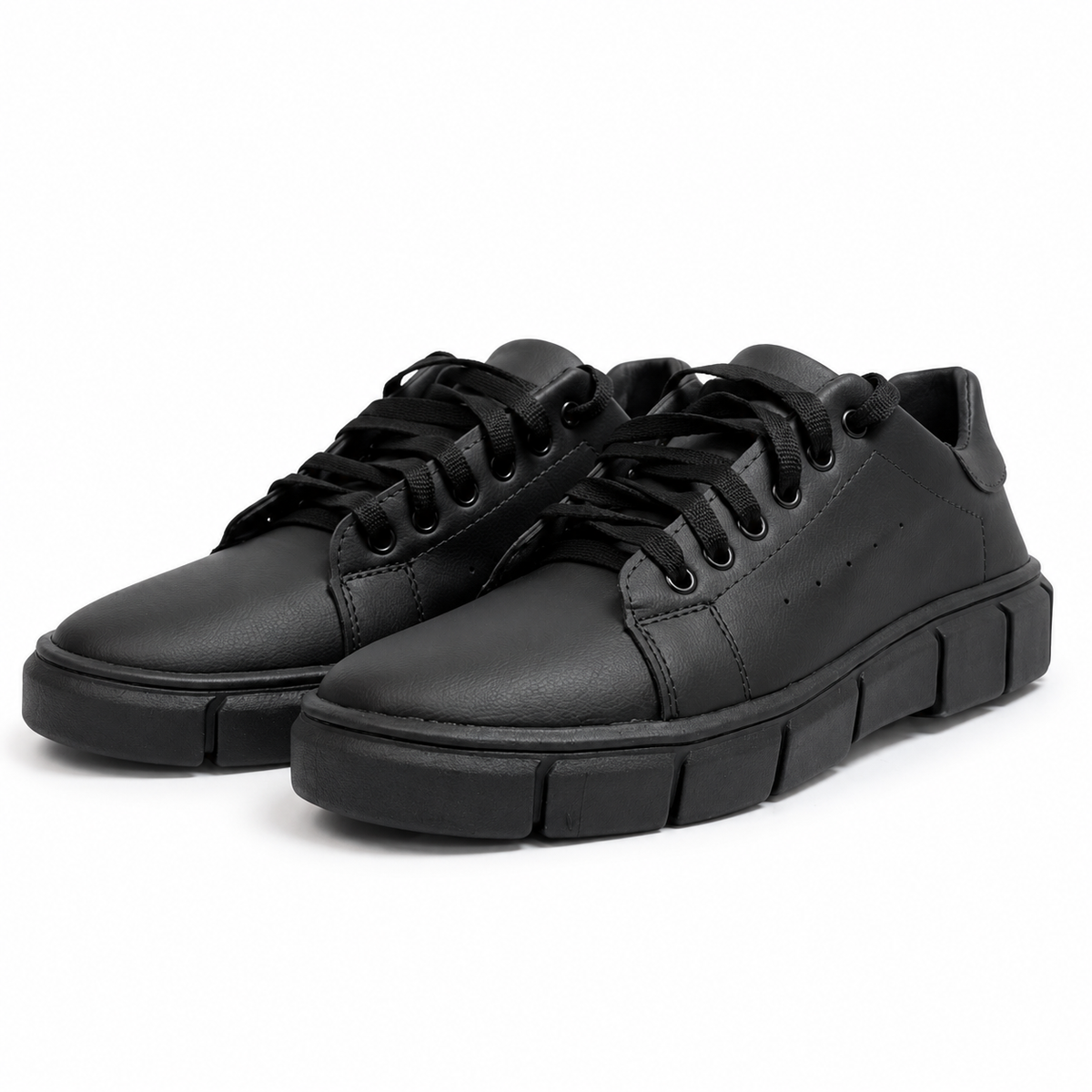 TÊNIS MASCULINO CASUAL TRACTOR PRETO