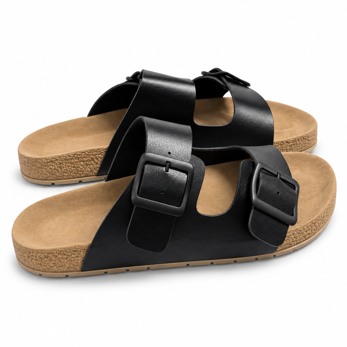 SANDÁLIA BIRKEN MASCULINA COM DUAS FIVELAS