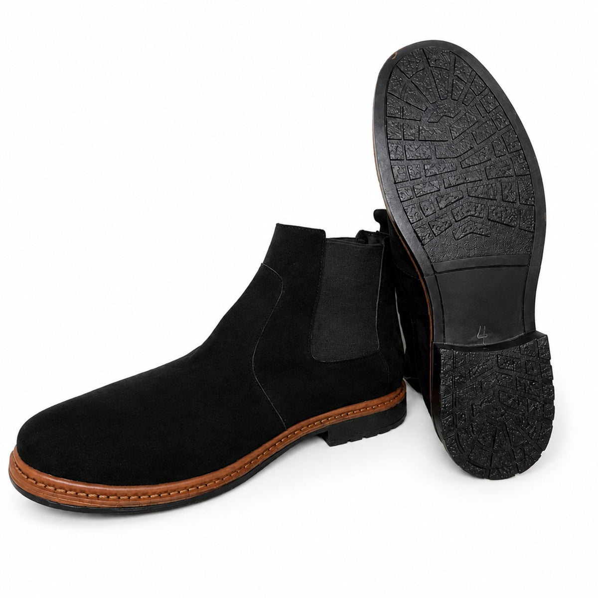 Bota Chelsea Masculina Preta